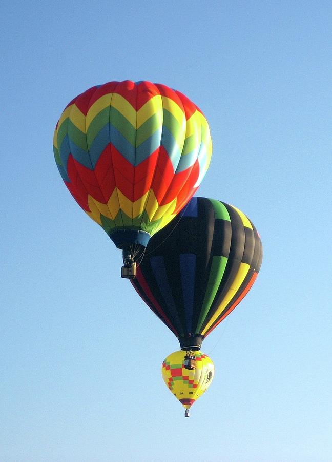 Hot Air Balloon Photograph - Good Morning  by Nicki Clark