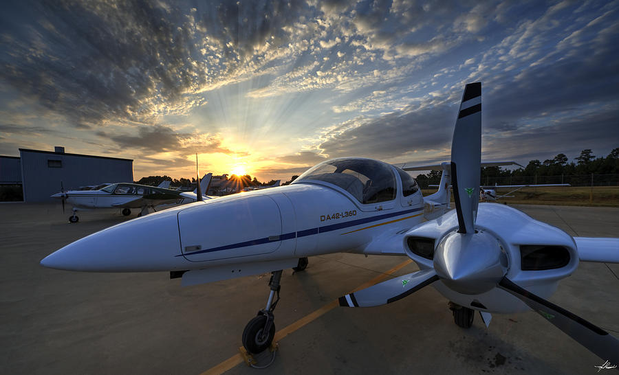 Sunrise Photograph - Good Morning on the Ramp by Phil And Karen Rispin