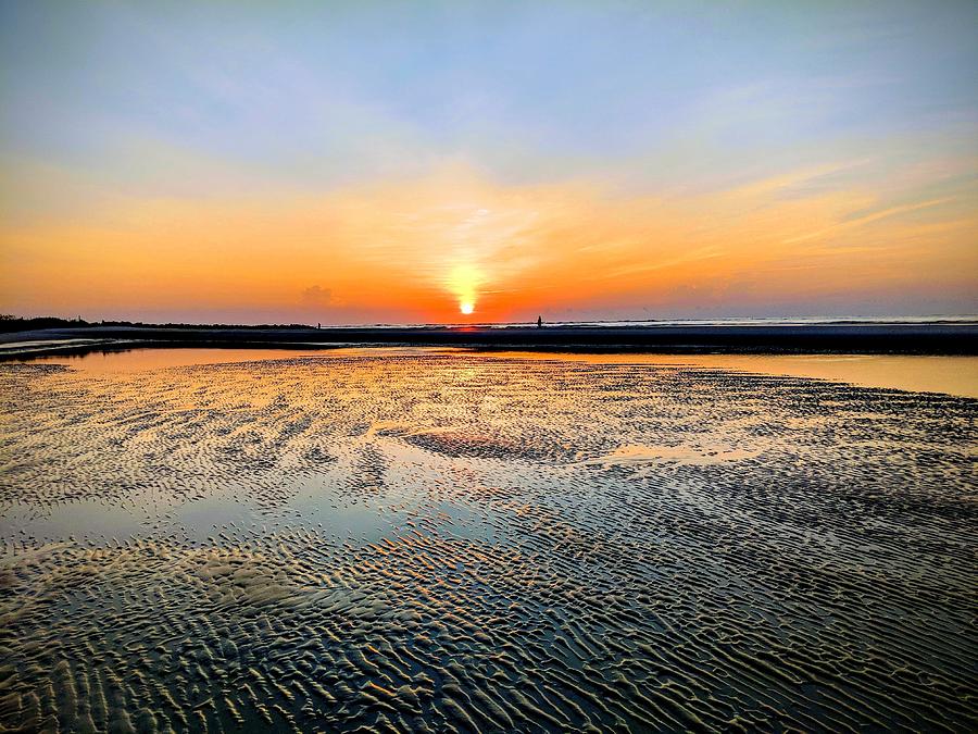 Vilano Beach Photograph - Good morning by Sean Sowell