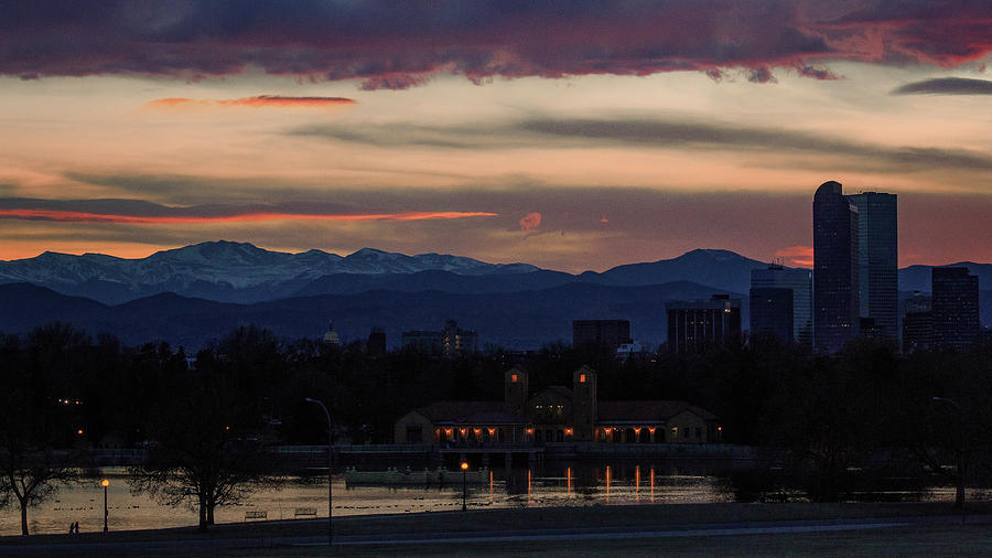 Denver Photograph - Good night, Denver by Jared Perry