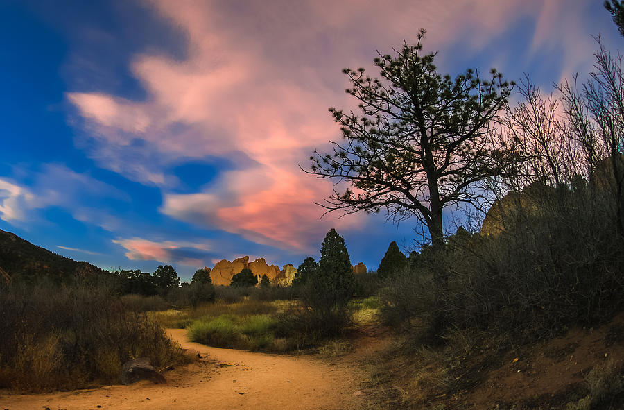 Colorado Springs Photograph - Good Night Gods Garden 2 by Jon Williams