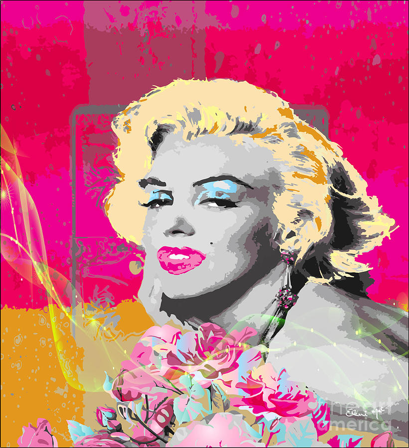 Marilyn Monroe Digital Art - Marilyn Monroe  by Eleni Synodinou