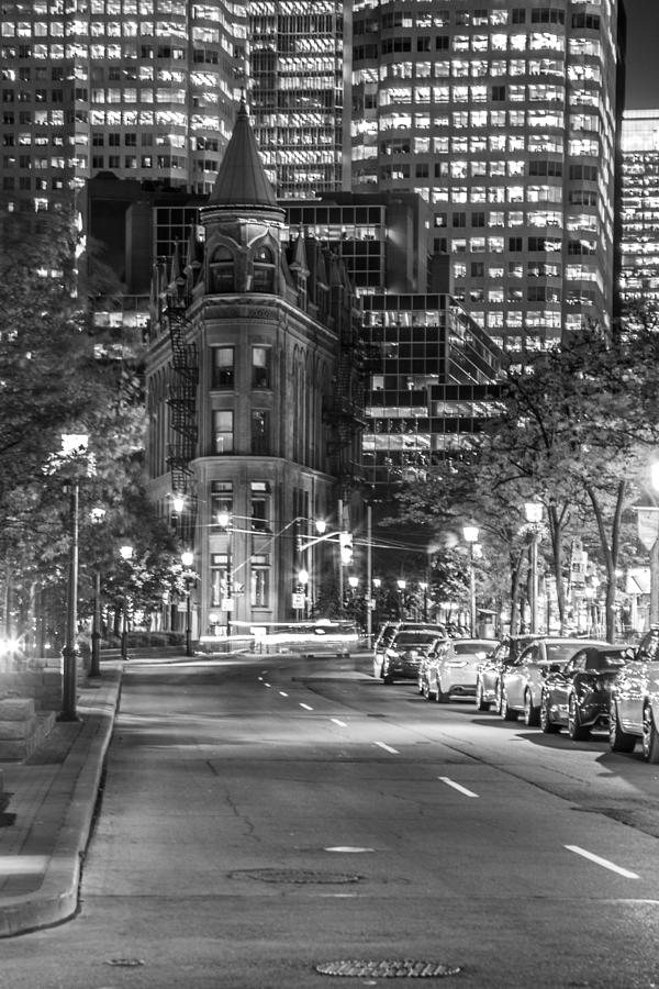 Gooderham and street in Toronto  Photograph by John McGraw