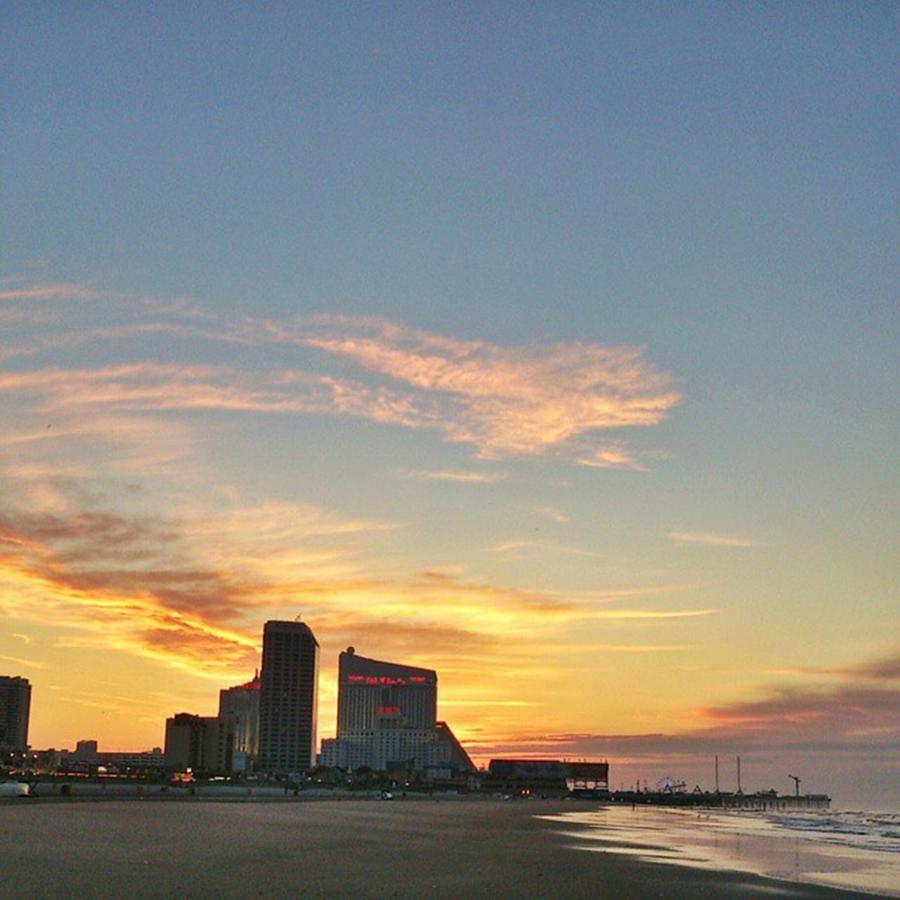 Beach Photograph - Atlantic City #1 by Weichien Lin