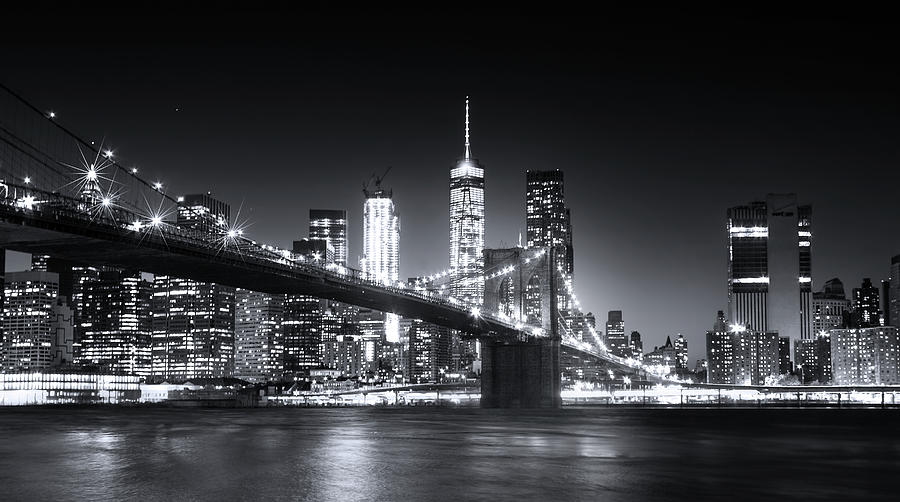 Goodnight Manhattan Photograph by Mark Andrew Thomas