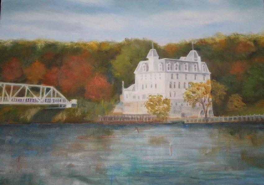 Architecture Painting - Goodspeed by Sandra Bourret