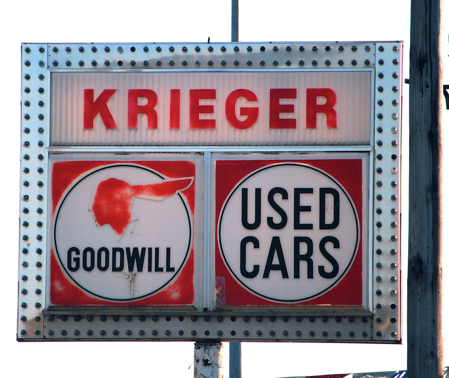 Goodwill Used Cars Photograph by Jame Hayes