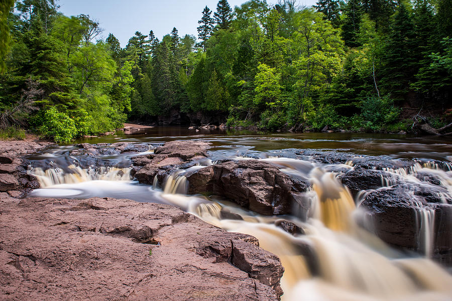 Goose Berry River Rapids Photograph by Paul Freidlund