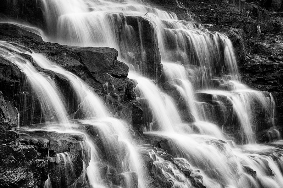 Goosebeery Falls Photograph by CA  Johnson