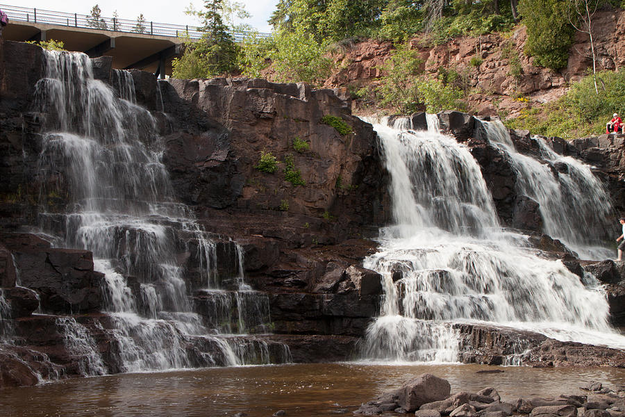 Gooseberry Falls Photograph by Arnold Hence Gooseberry Falls Photograph by Arnold Hence