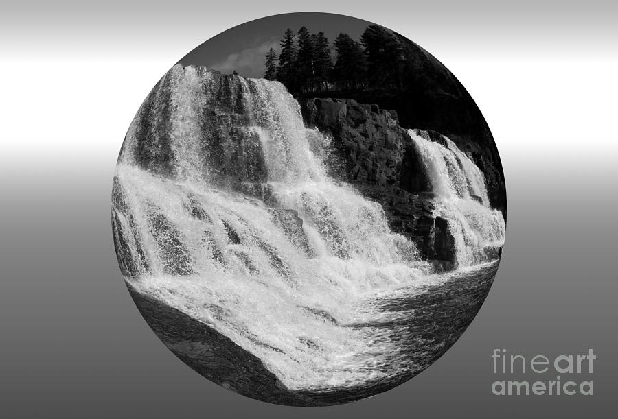 Gooseberry Falls in a Ball Photograph by Rick Rauzi
