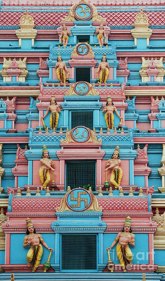 Gopuram Photograph by Tim Gainey