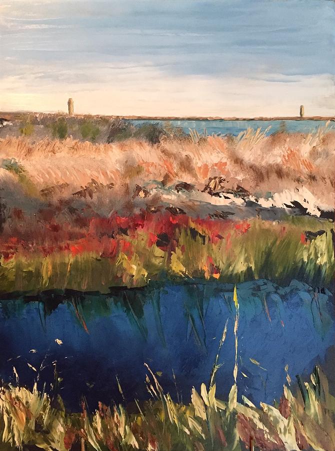 Gordons Marsh #1 Painting by Josef Kelly