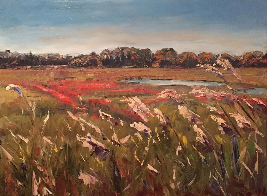 Gordons Marsh #2 Painting by Josef Kelly