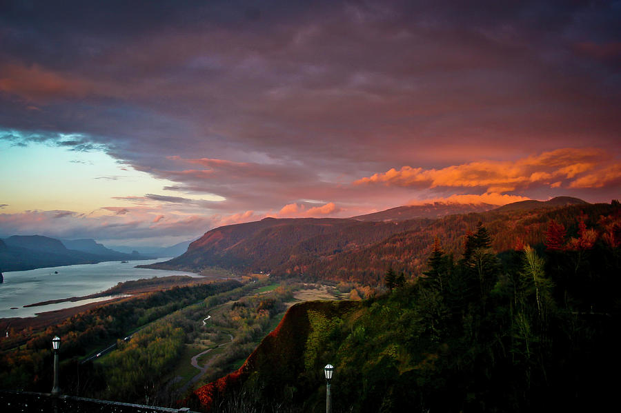 Gorge Sunset Photograph by Albert Seger