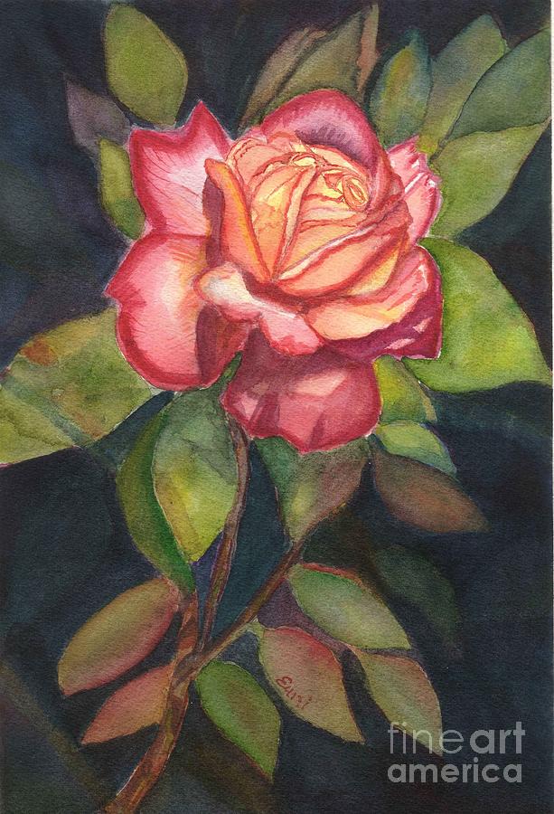 Gorgeous Rose Painting by Eunice Warfel