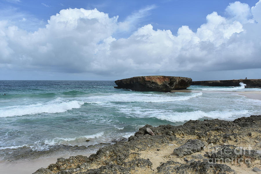 Gorgeous Scenic Views Of Small Aruba A Rock Formation In Aruba 