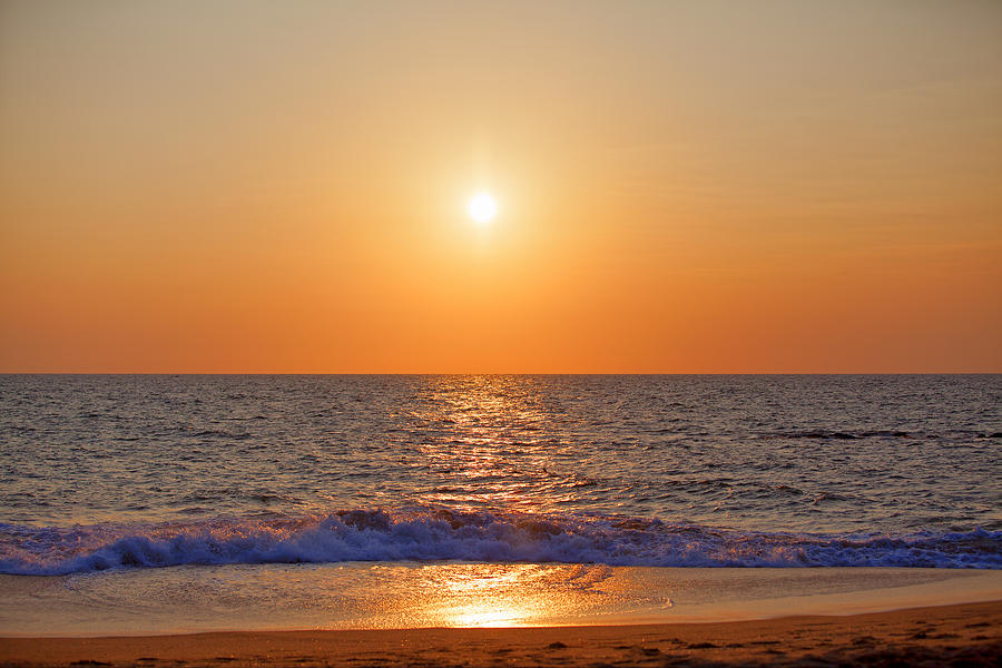 gorgeous sundown over the Indian Ocean Photograph by Gina Koch