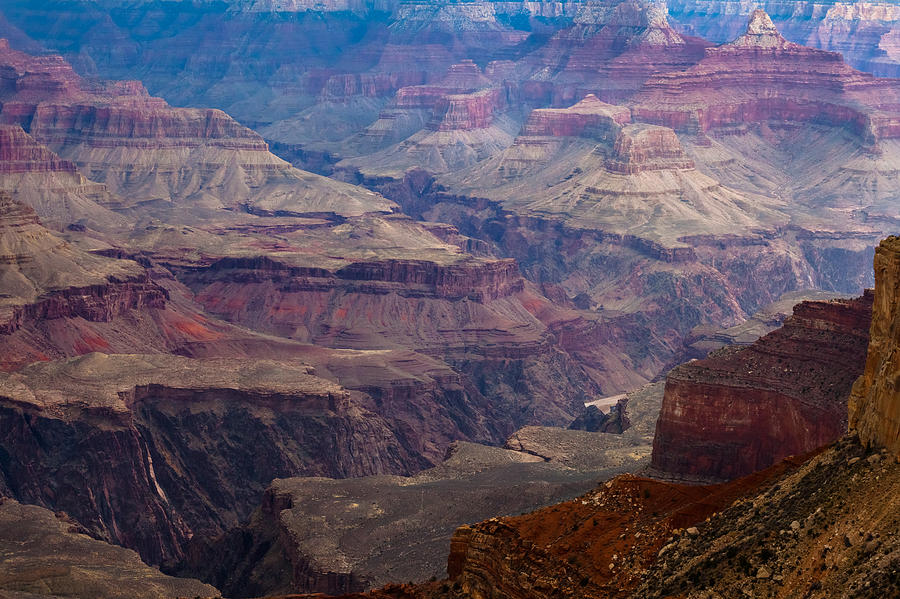 Gorges of the Grand Canyon Photograph by Ed Gleichman