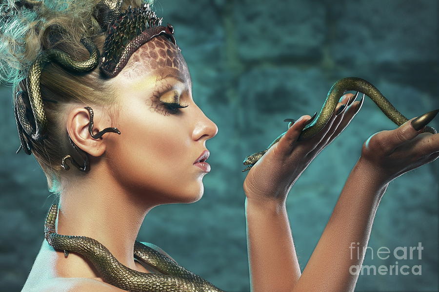 Gorgon Photograph By Olena Zaskochenko Fine Art America