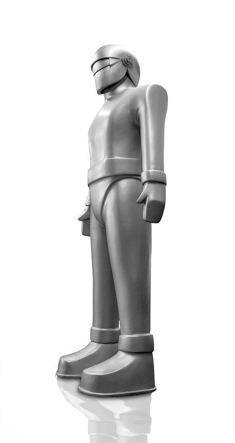 Gort  Robot side view Photograph by Gary Warnimont