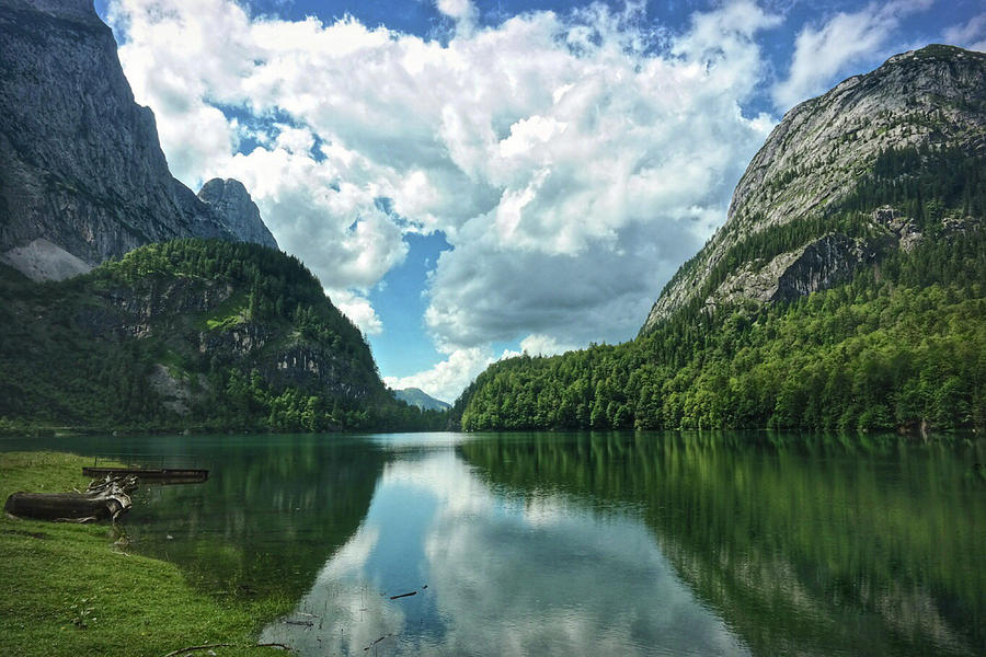 Gosausee Photograph by Stefan Schnoepf - Pixels