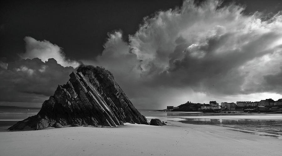 Goscar Rock, Tenby Photograph by Nigel Forster - Fine Art America