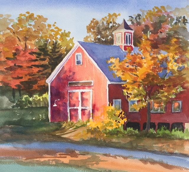 Goshen Barn Painting by Natalie Stafford - Fine Art America