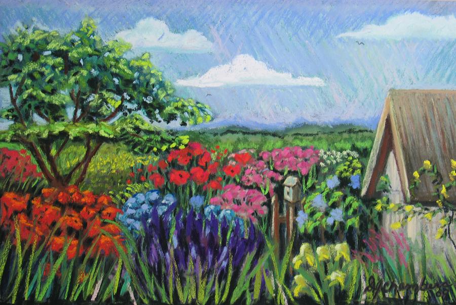 Goshen Garden  Painting by Donna Chambers