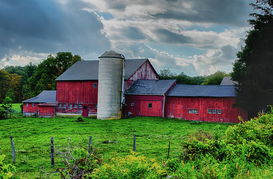 Goshen Connecticut Historic New England Barn Photograph by Skelyte ...