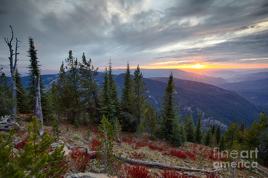 Gospel Sunset Photograph by Idaho Scenic Images Linda Lantzy