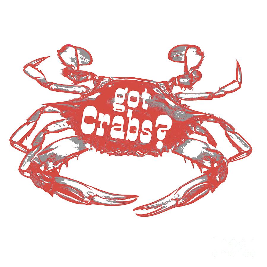 Got Crabs? Tee Digital Art by Edward Fielding