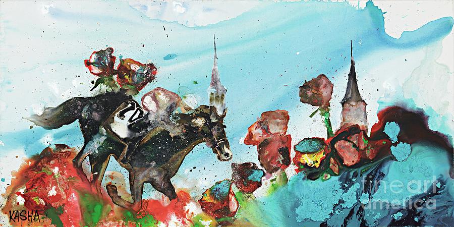 Got Derby?  Painting by Kasha Ritter
