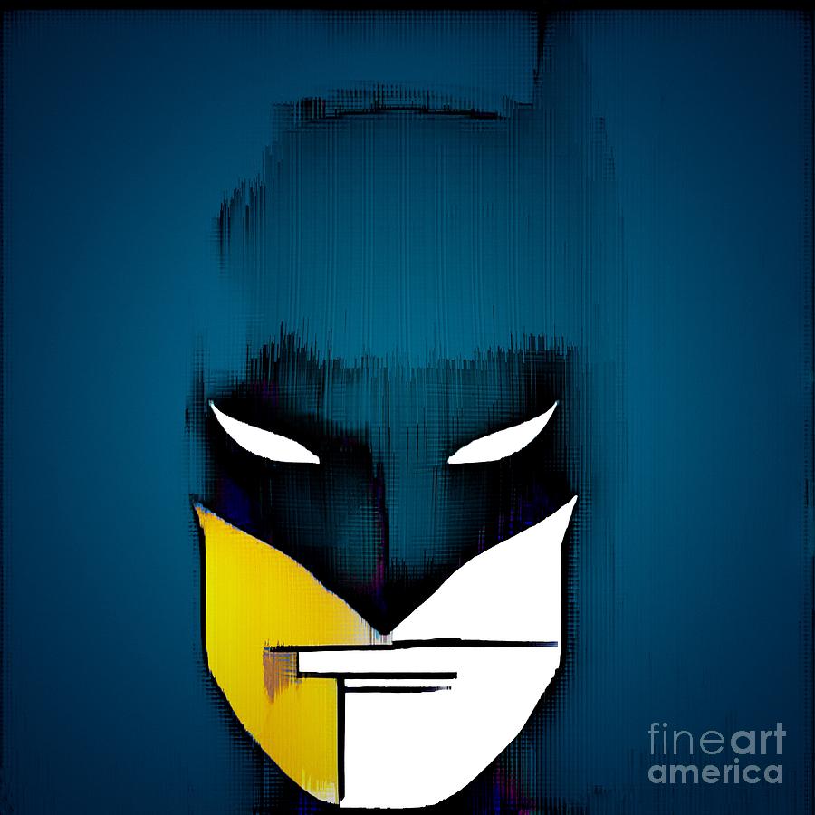 Gotham Protector Digital Art by HELGE Art Gallery