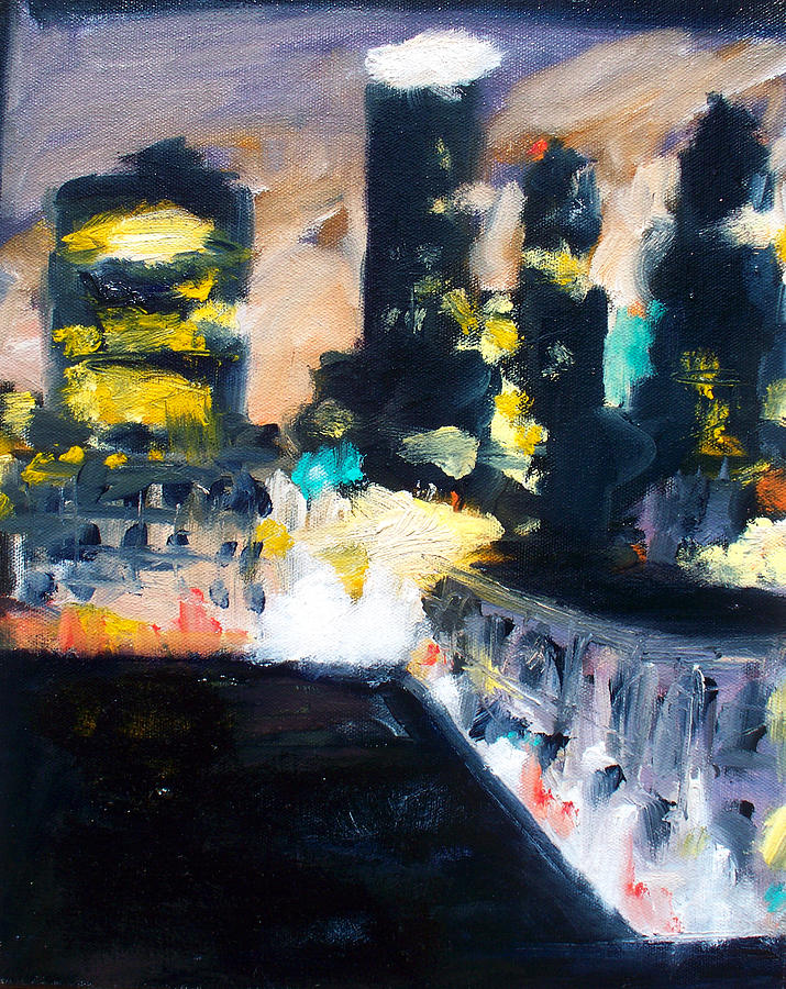 Des Moines Painting - Gotham by Robert Reeves