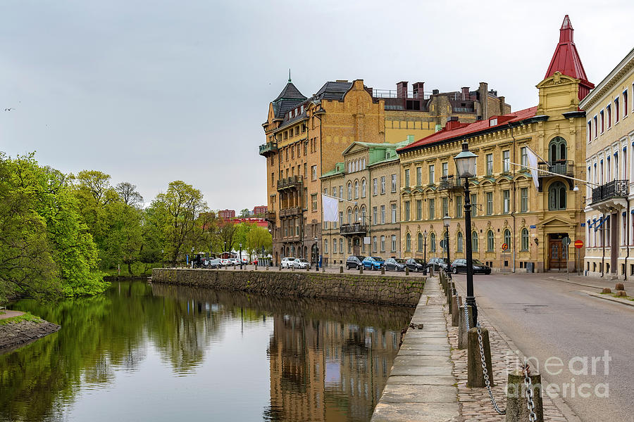 Gothenburg Canal and Park Photograph by Antony McAulay