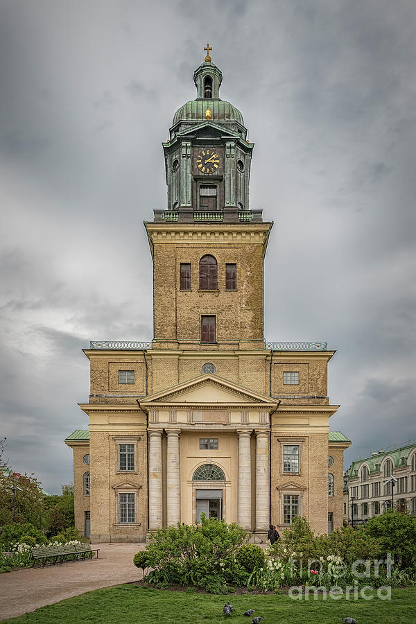Gothenburg Cathedral Facade Photograph by Antony McAulay