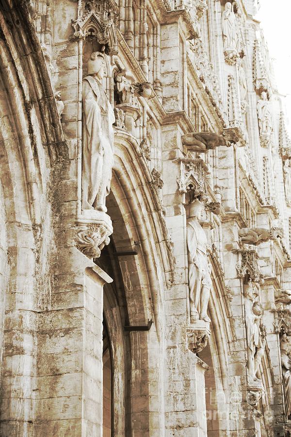 Gothic Building with Gargoyles Photograph by Carol Groenen