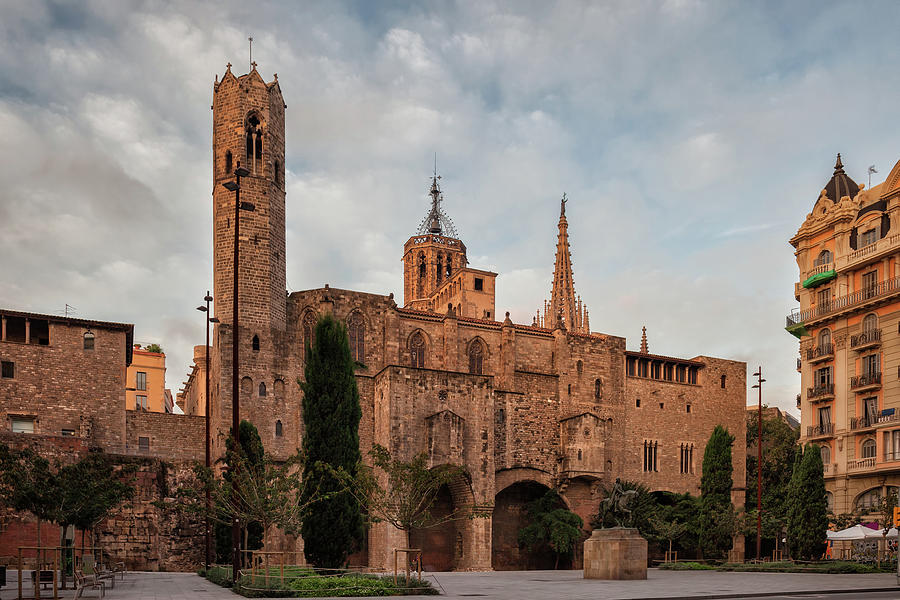 Gothic Chapel of St. Agatha in Barcelona Photograph by Artur Bogacki