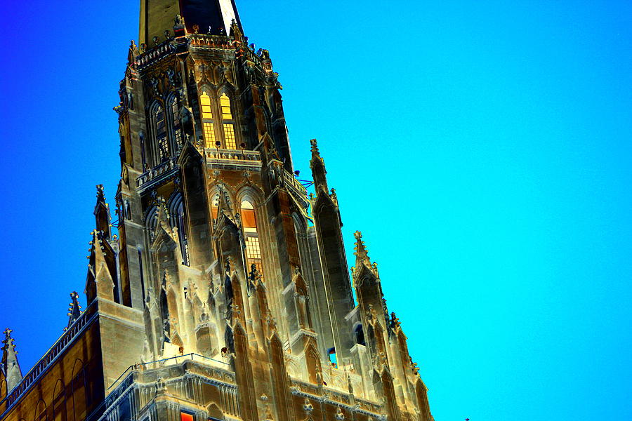 Gothic Chicago Temple Photograph by Colleen Cornelius