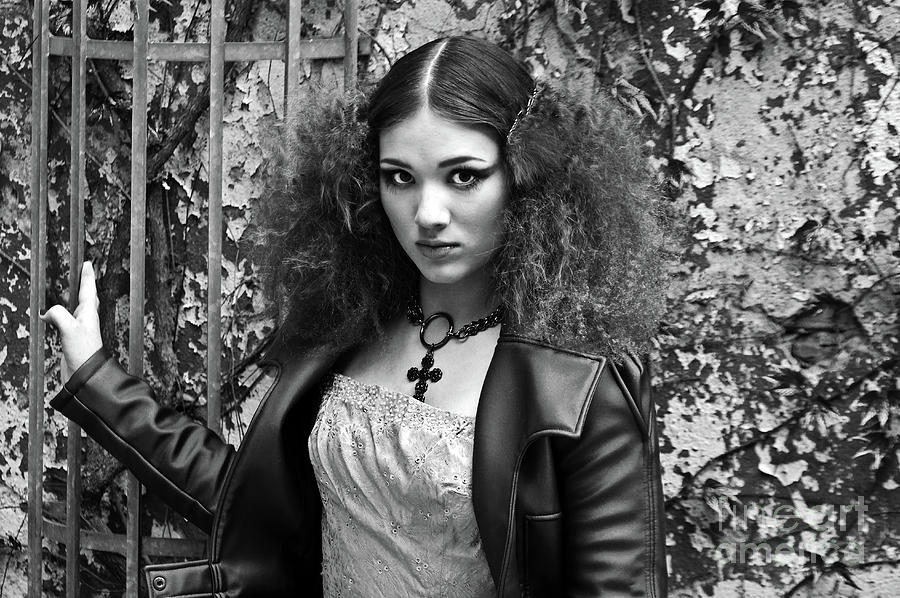 Gothic Lolita Photograph by Silva Wischeropp
