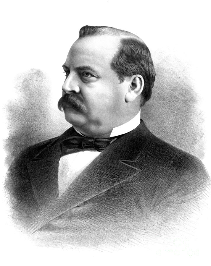 Governor Grover Cleveland, 1885 Photograph by Science Source