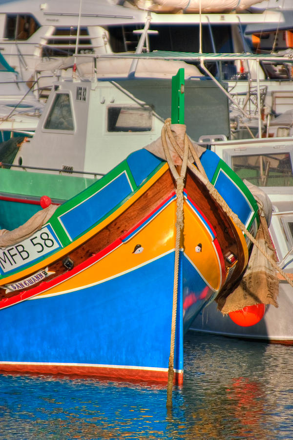 Gozo harbour Photograph by Joerg Lingnau