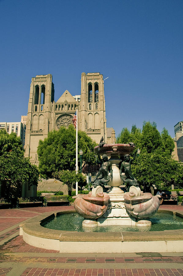 San Francisco Photograph - Grace Cathedral by Tim Mulina