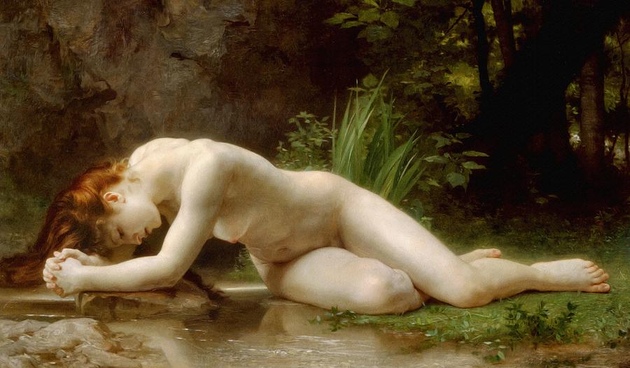 Grace In Nudity Painting by Georgiana Romanovna