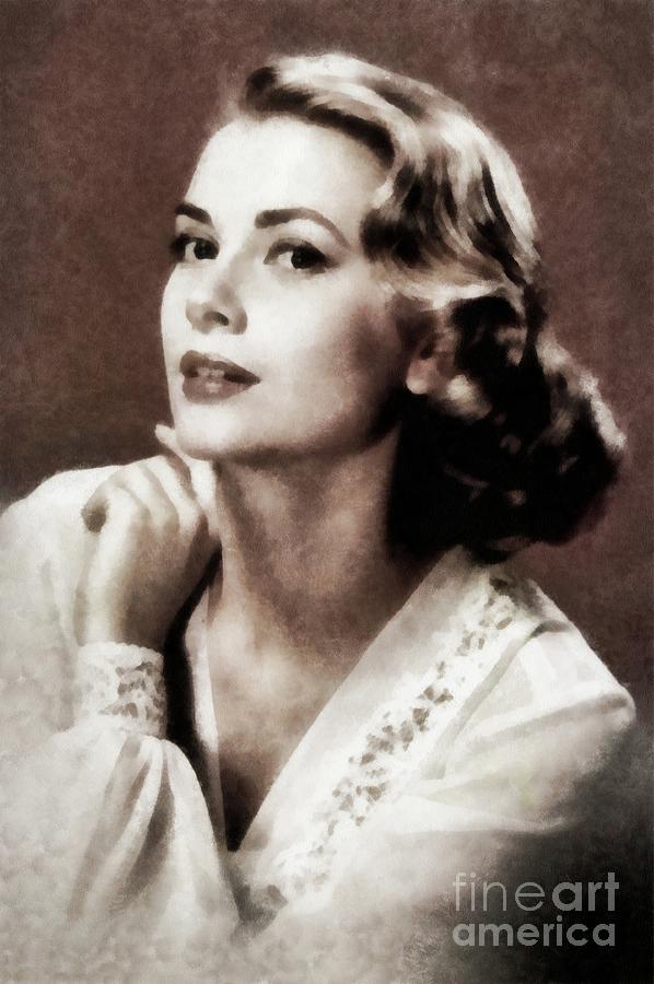 Grace Kelly, Actress, By Js Painting