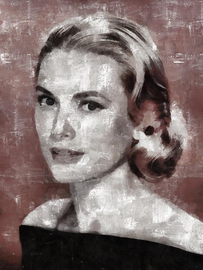 Grace Kelly Painting
