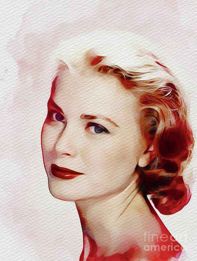 Grace Kelly, Hollywood Legend Painting