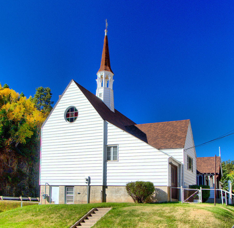 Grace Lutheran Church of Deadwood, South Dakota Photograph by Josephine Buschman