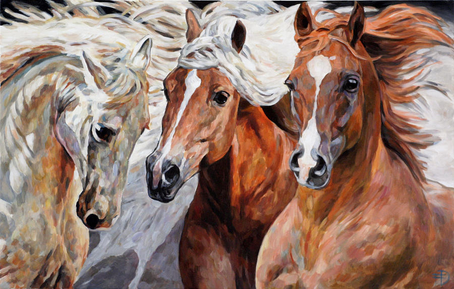 Grace Trust And Power Painting by Jana Fox - Fine Art America